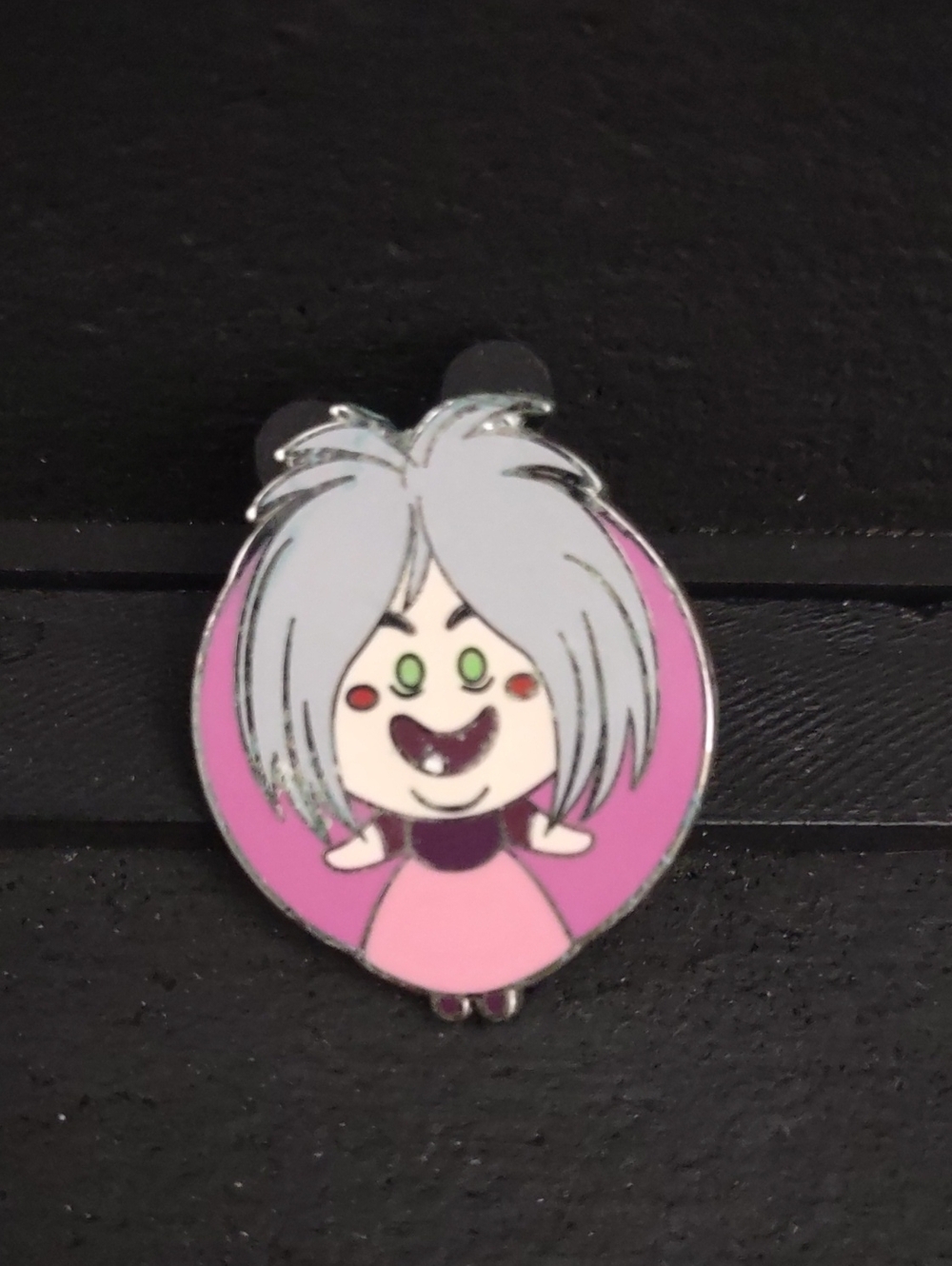 Disney "World Of Evil" Mad Madam Mim Has Wear Has Patina as Seen In Photos